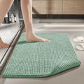 Tapete Banheiro Antiderrapante 40x60 Bolinha Microfibra Conforto e Absorção Rápida!