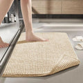 Tapete Banheiro Antiderrapante 40x60 Bolinha Microfibra Conforto e Absorção Rápida!