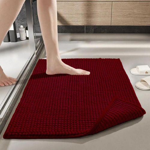 Tapete Banheiro Antiderrapante 40x60 Bolinha Microfibra Conforto e Absorção Rápida!