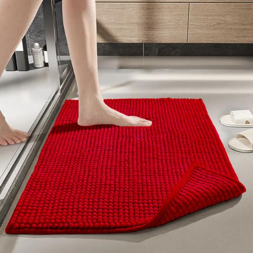 Tapete Banheiro Antiderrapante 40x60 Bolinha Microfibra Conforto e Absorção Rápida!