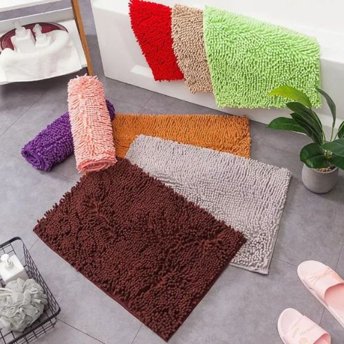 Tapete Banheiro Antiderrapante 40x60 Bolinha Microfibra Conforto e Absorção Rápida!