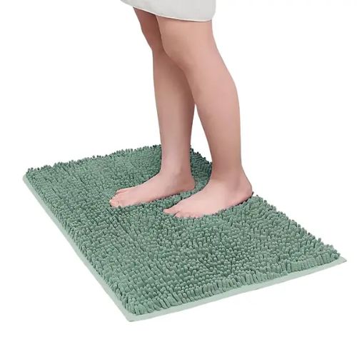 Tapete Banheiro Antiderrapante 40x60 Bolinha Microfibra Conforto e Absorção Rápida!
