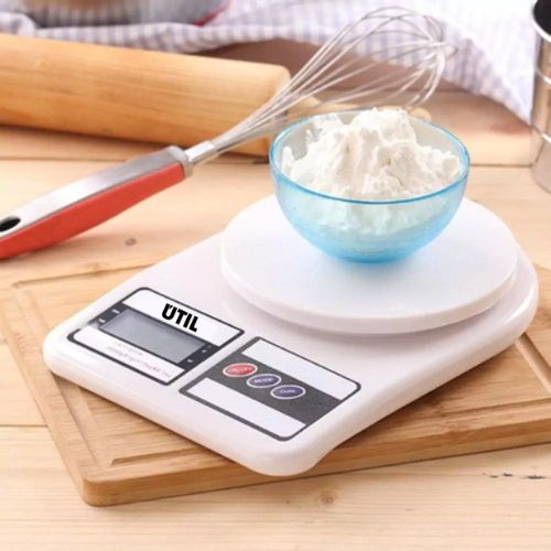 Balança Digital para Cozinha de Alta Precisão até 10kg Nutrição e Dieta