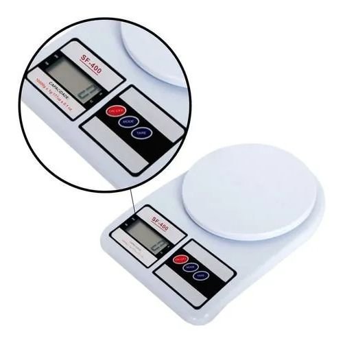 Balança Digital para Cozinha de Alta Precisão até 10kg Nutrição e Dieta