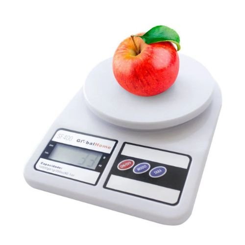 Balança Digital para Cozinha de Alta Precisão até 10kg Nutrição e Dieta
