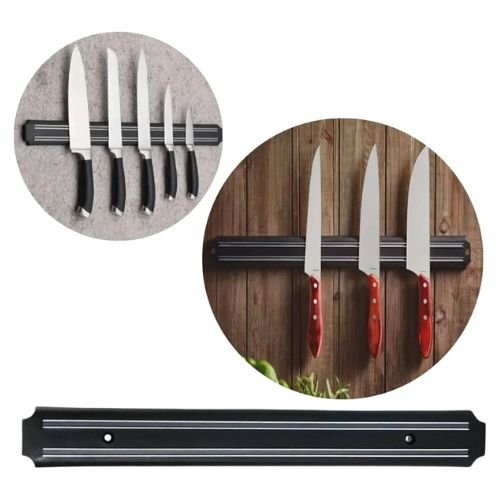 Barra Magnética Suporte para Organização de Facas 33cm