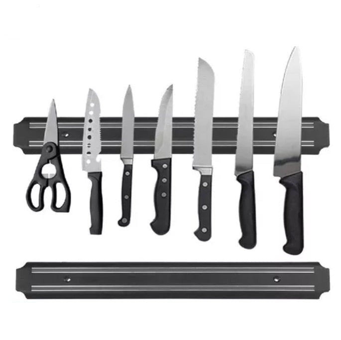 Barra Magnética Suporte para Organização de Facas 33cm