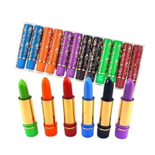 Batom Mágico 24 Horas Kit com 6 Batons de Longa Duração