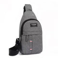 Bolsa Masculina Crossbody Impermeável com Vários Compartimentos Compacta e Funcional