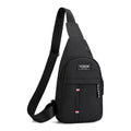 Bolsa Masculina Crossbody Impermeável com Vários Compartimentos Compacta e Funcional