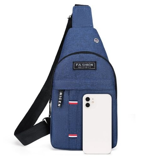 Bolsa Masculina Crossbody Impermeável com Vários Compartimentos Compacta e Funcional