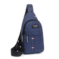 Bolsa Masculina Crossbody Impermeável com Vários Compartimentos Compacta e Funcional