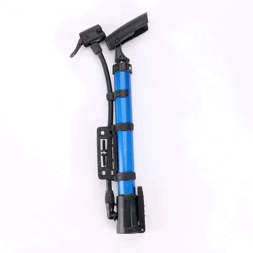 Bomba de Ar Portátil Multiuso para Bicicletas e Bolas com Bico Fino e Grosso