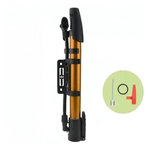 Bomba de Ar Portátil Multiuso para Bicicletas e Bolas com Bico Fino e Grosso