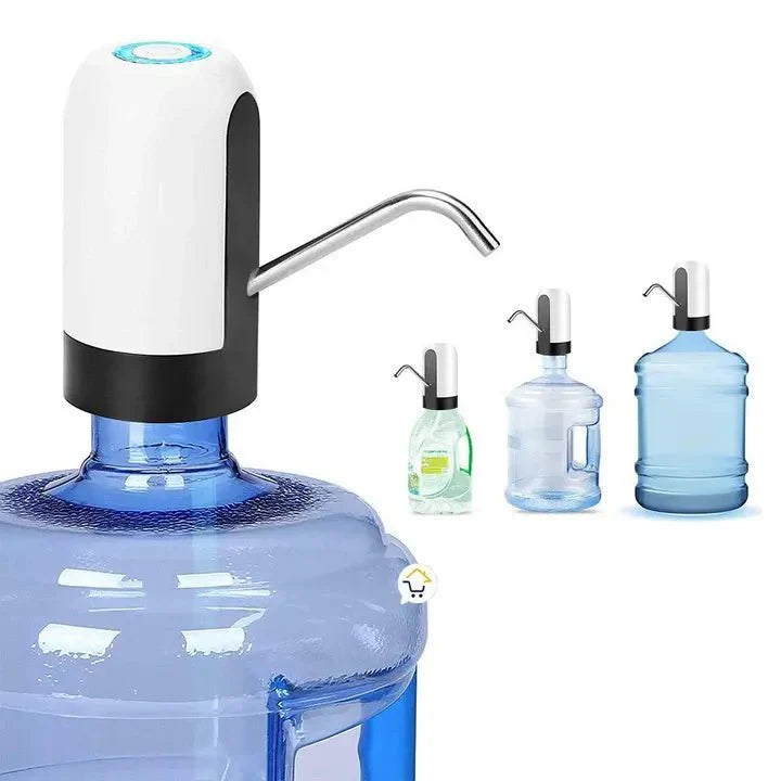 Bomba Elétrica para Galão de Água Dispensador Universal com Carregamento USB