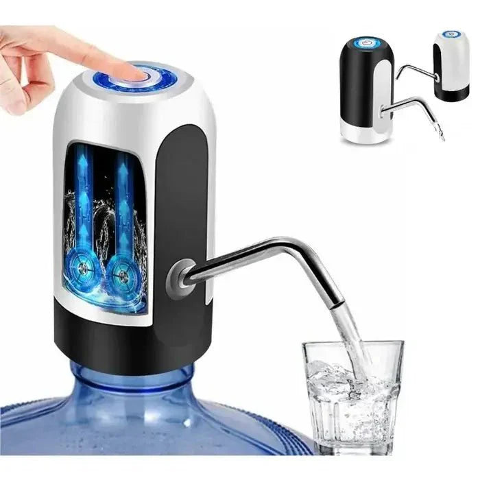 Bomba Elétrica para Galão de Água Dispensador Universal com Carregamento USB