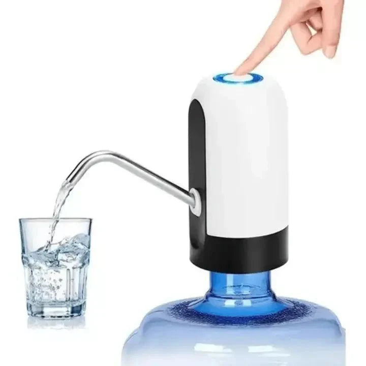 Bomba Elétrica para Galão de Água Dispensador Universal com Carregamento USB
