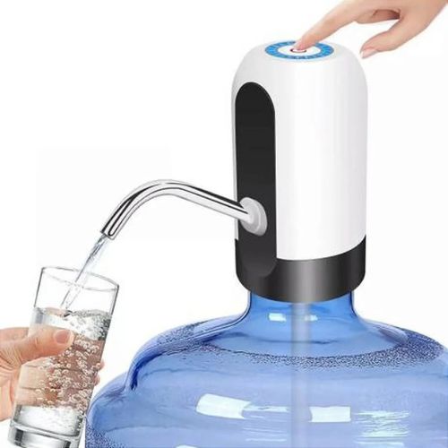 Bomba Elétrica para Galão de Água Dispensador Universal com Carregamento USB