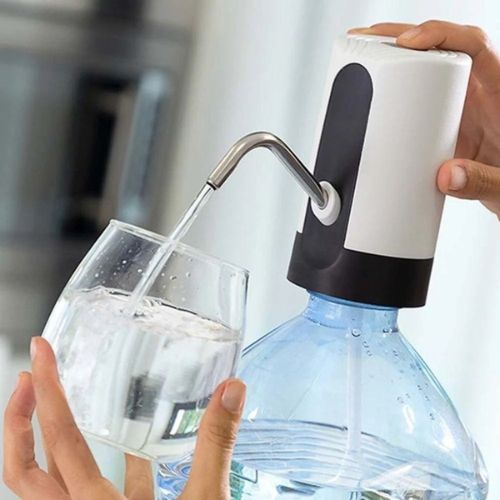 Bomba Elétrica para Galão de Água Dispensador Universal com Carregamento USB