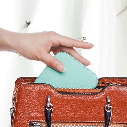 Caixa Porta Joias Portátil e Compacta para Viagens