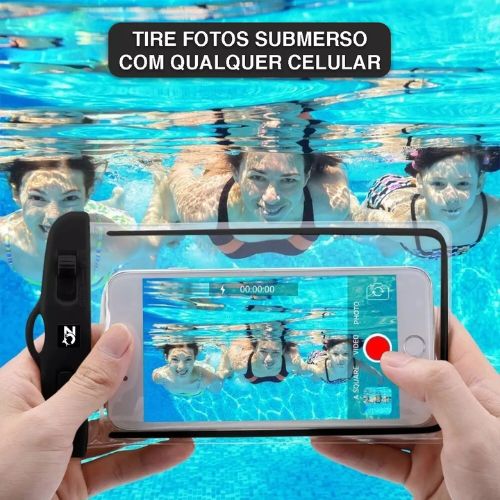 Capa De Celular à Prova D'água Proteção Impermeável Mergulhos Aquáticas