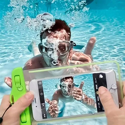 Capa De Celular à Prova D'água Proteção Impermeável Mergulhos Aquáticas