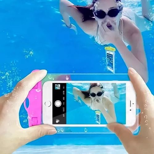 Capa De Celular à Prova D'água Proteção Impermeável Mergulhos Aquáticas