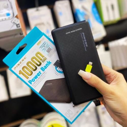 Carregador Portátil Power Bank 10.000mah Com Adaptador Android e iPhone