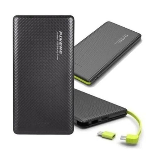 Carregador Portátil Power Bank 10.000mah Com Adaptador Android e iPhone