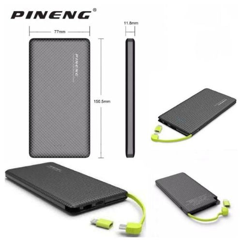 Carregador Portátil Power Bank 10.000mah Com Adaptador Android e iPhone