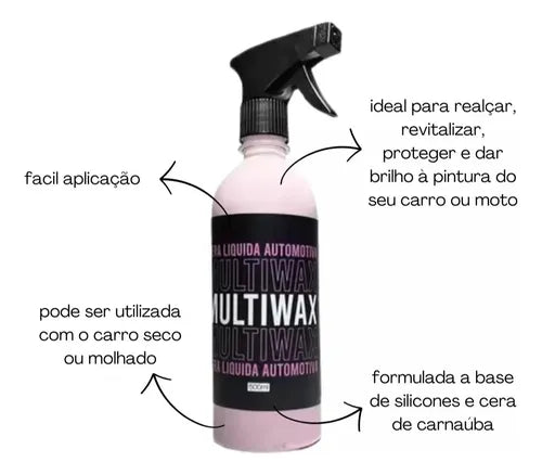 Cera MutWaxx - Limpa da Brilho e Protege