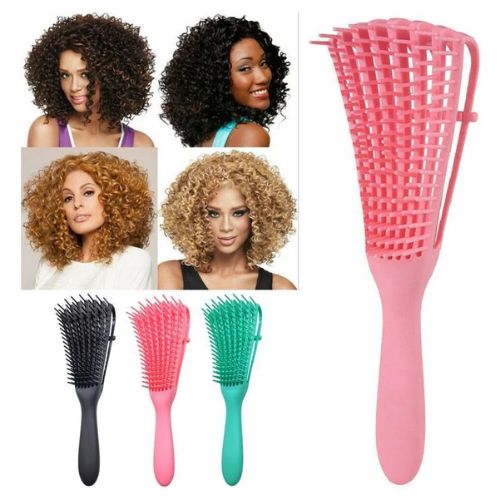 Escova Polvo Detangler Perfeita para Desembaraçar Cabelos Cacheados