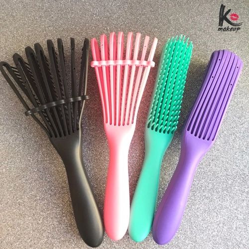 Escova Polvo Detangler Perfeita para Desembaraçar Cabelos Cacheados