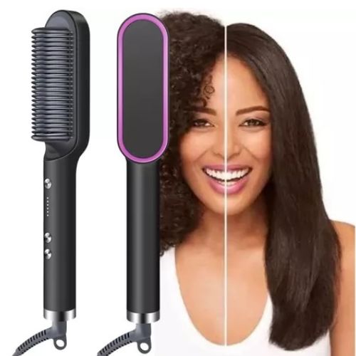 Escova Elétrica 2 em 1 Secadora e Modeladora de Cabelo Bivolt