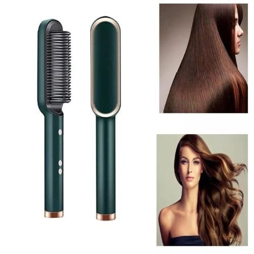 Escova Elétrica 2 em 1 Secadora e Modeladora de Cabelo Bivolt