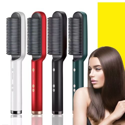 Escova Elétrica 2 em 1 Secadora e Modeladora de Cabelo Bivolt