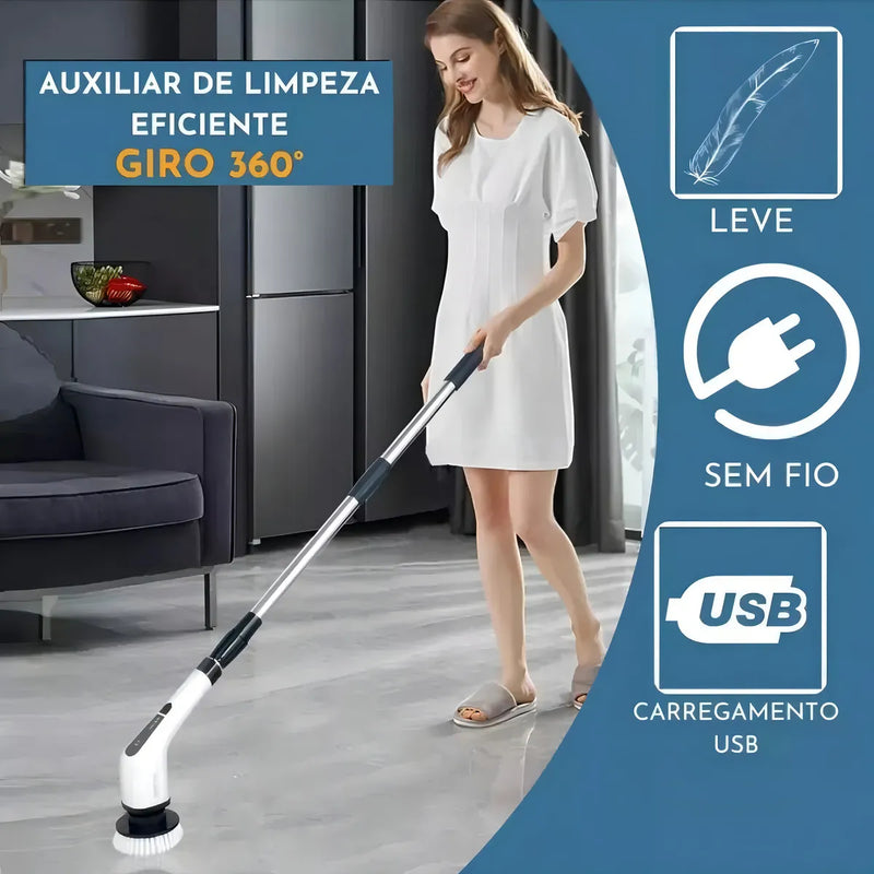 Escova de Limpeza Max Pro 9 em 1
