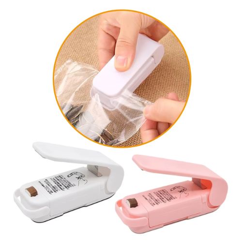 Mini Seladora Portátil para Saco Plástico Conservação Fácil e Prática!