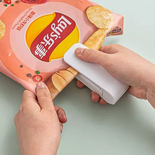 Mini Seladora Portátil para Saco Plástico Conservação Fácil e Prática!