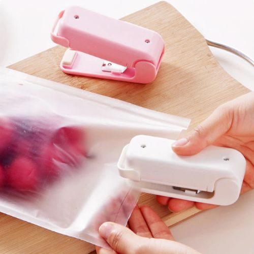 Mini Seladora Portátil para Saco Plástico Conservação Fácil e Prática!