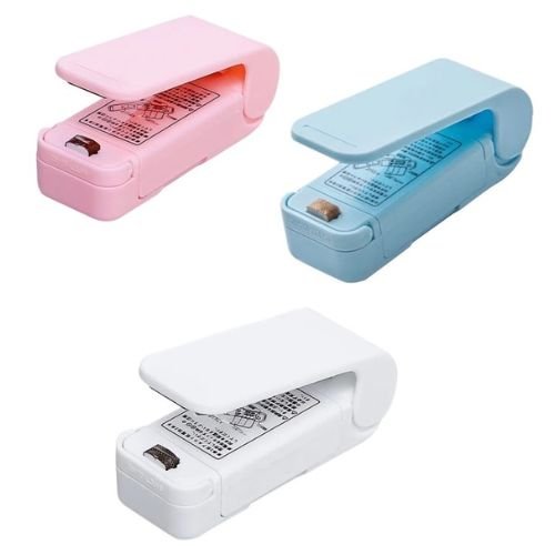 Mini Seladora Portátil para Saco Plástico Conservação Fácil e Prática!