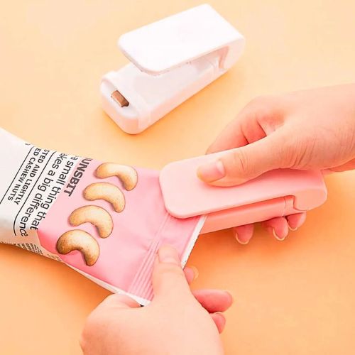 Mini Seladora Portátil para Saco Plástico Conservação Fácil e Prática!