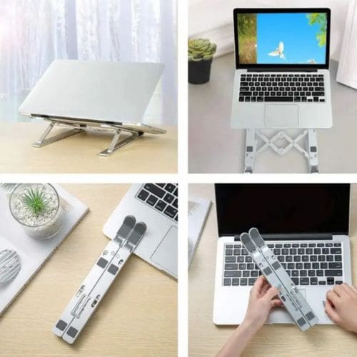 Suporte para Notebook com Base Regulável Postura Correta Home Office