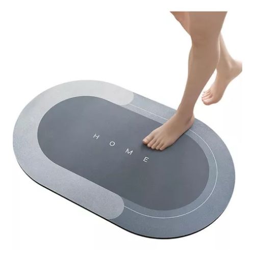 Tapete para Banheiro de Secagem Rápida Super Absorvente 38x58cm
